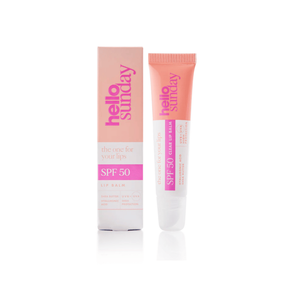 Hello Sunday The One For Your Lips Clear Lip Balm Spf 50 - 15 ml- Lillys Pharmacy and Health Store