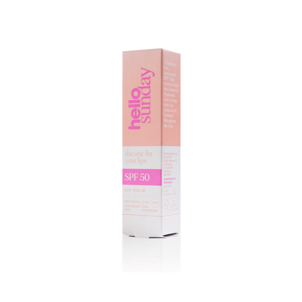 Hello Sunday The One For Your Lips Clear Lip Balm Spf 50 - 15 ml- Lillys Pharmacy and Health Store