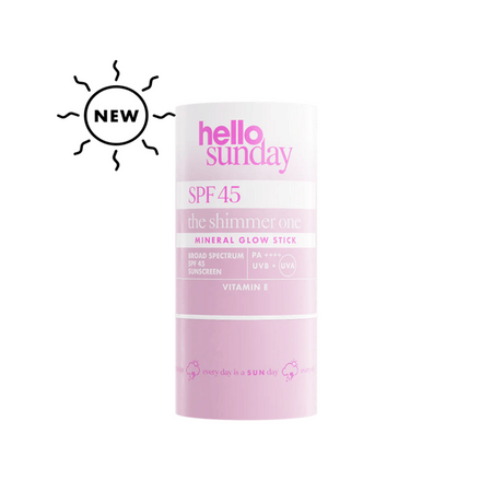 Hello Sunday The Shimmer One Mineral Glow Stick SPF45- Lillys Pharmacy and Health Store