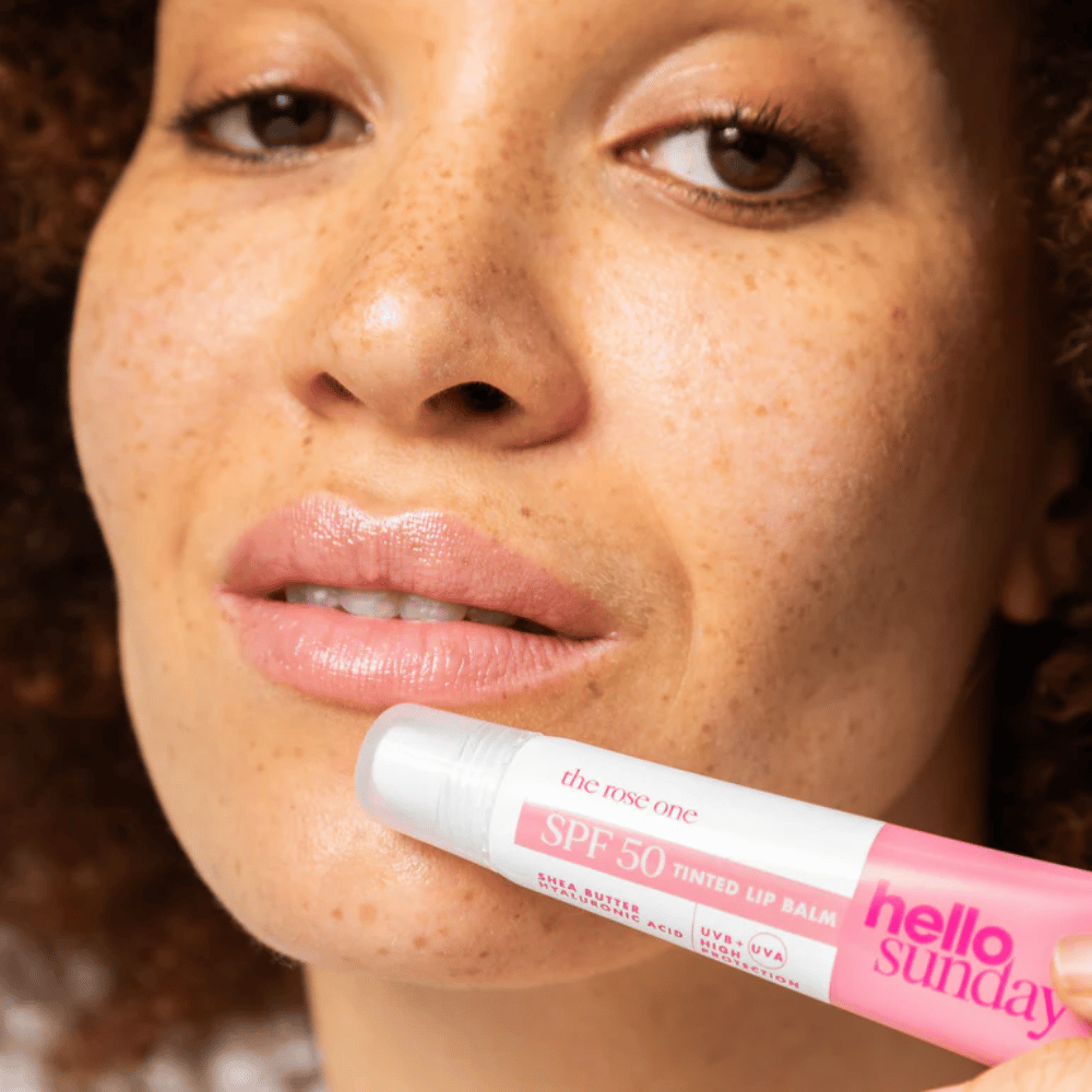 Hello Sunday Tinted Lip Balm SPF50 - The Rose One- Lillys Pharmacy and Health Store