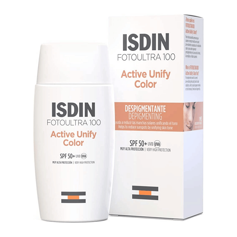 ISDIN Foto Ultra 100 Active Unify Color Fusion Fluid SPF 50+ 50ml Cosmetics Online