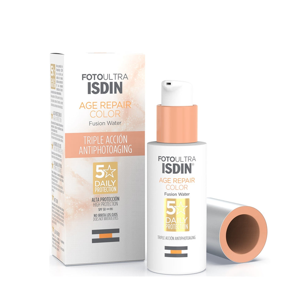 ISDIN Foto Ultra Age Repair Color Fusion Water SPF50 50ml Cosmetics Online