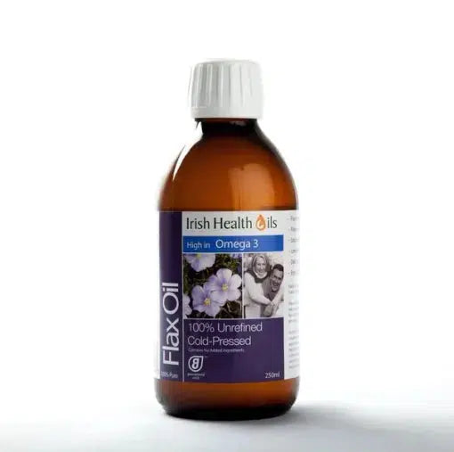 Irish Health Oils Flax Seed Oil 250ml- Lillys Pharmacy and Health Store