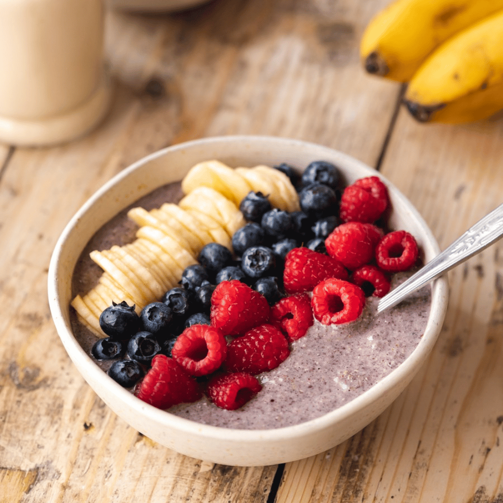 Iswari Awakening Bowl Instant Breakfast Acai, Banana & Strawberry 360g- Lillys Pharmacy and Health Store