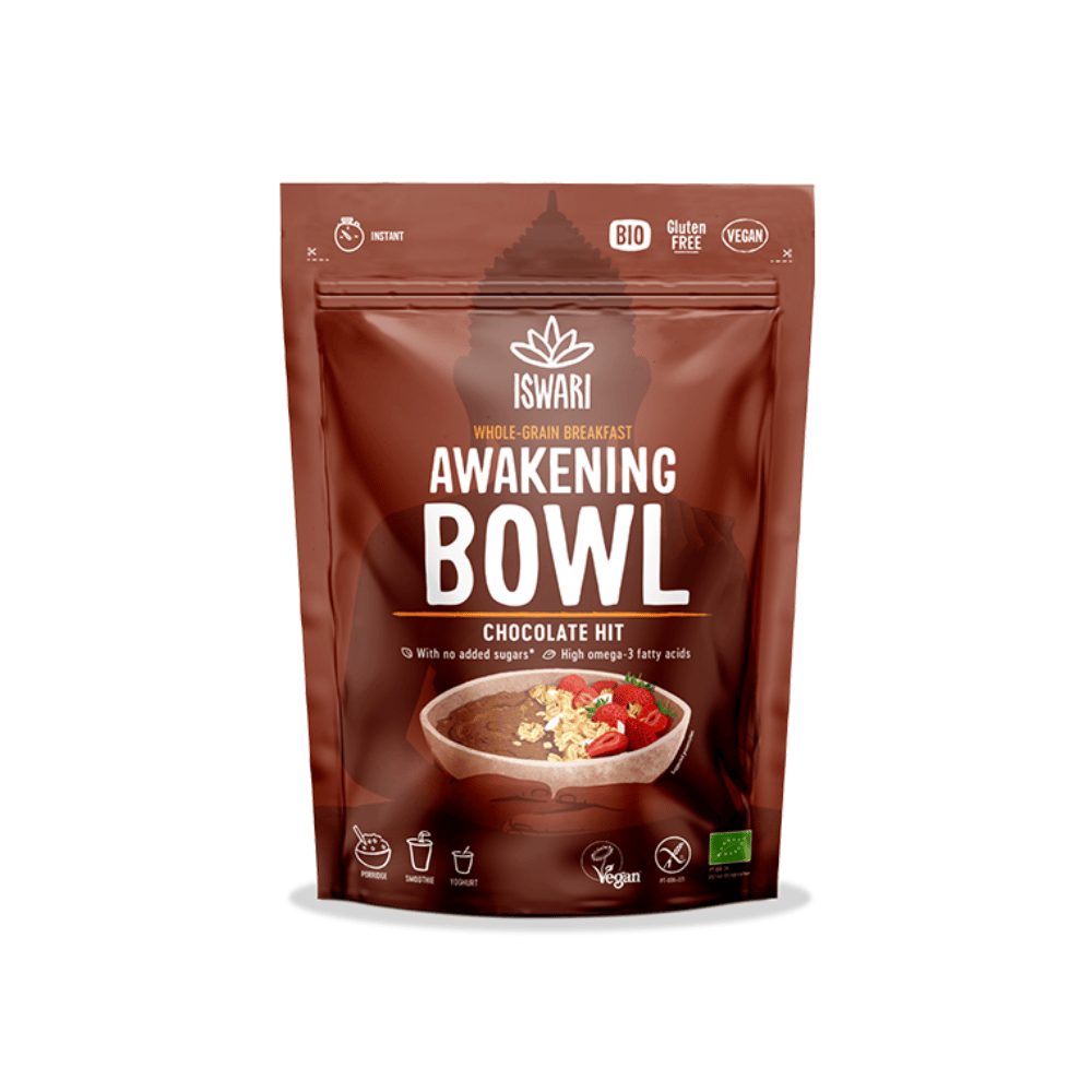 Iswari Awakening Bowl Instant Breakfast Chocolate Hit 360g- Lillys Pharmacy and Health Store