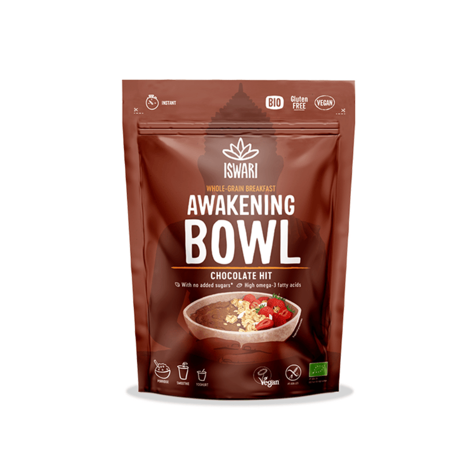 Iswari Awakening Bowl Instant Breakfast Chocolate Hit 360g- Lillys Pharmacy and Health Store