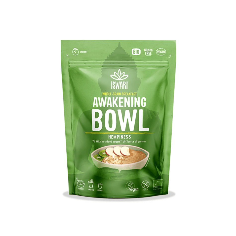 Iswari Awakening Bowl Instant Breakfast Hempiness 360g- Lillys Pharmacy and Health Store