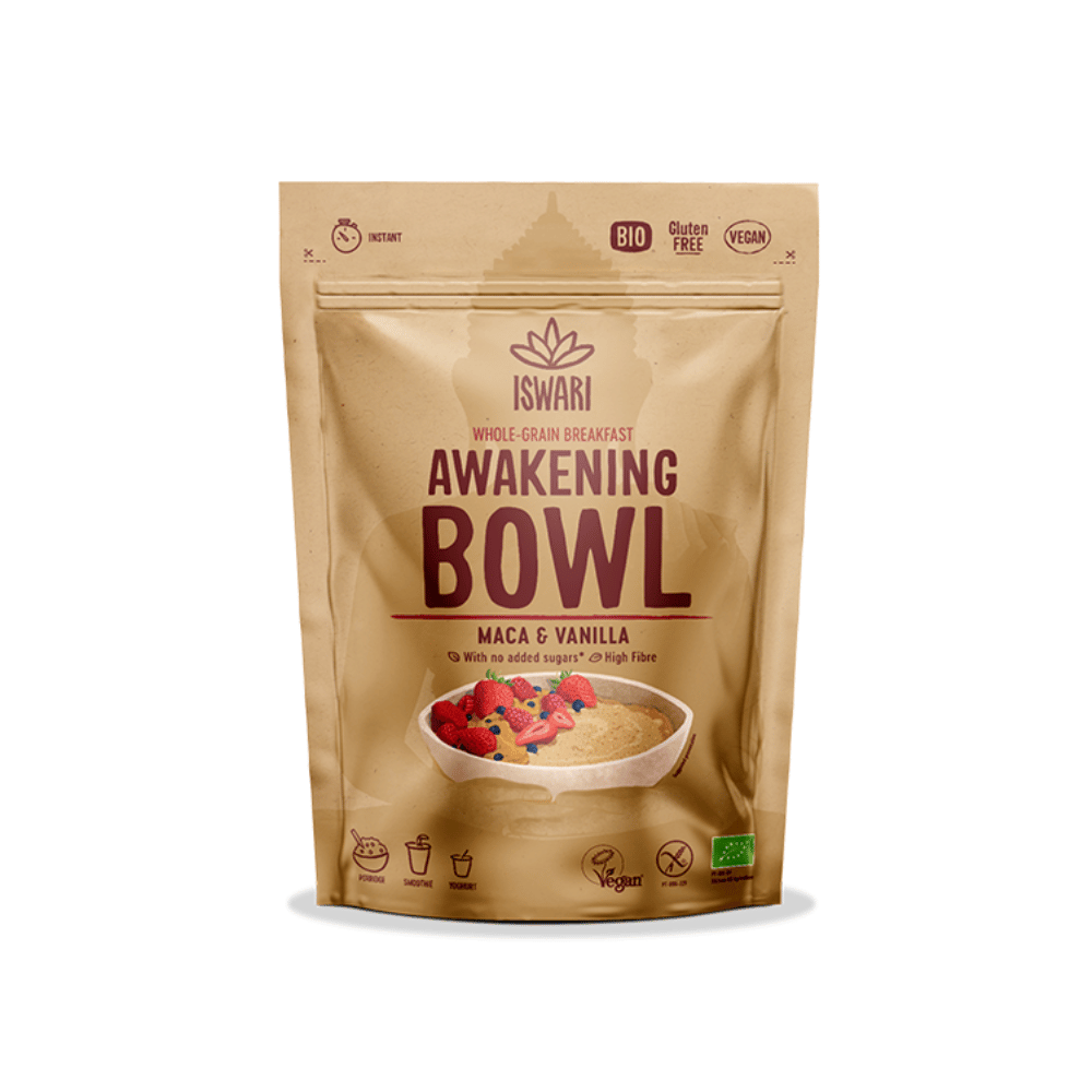 Iswari Awakening Bowl Instant Breakfast Maca & Vanilla 360g- Lillys Pharmacy and Health Store