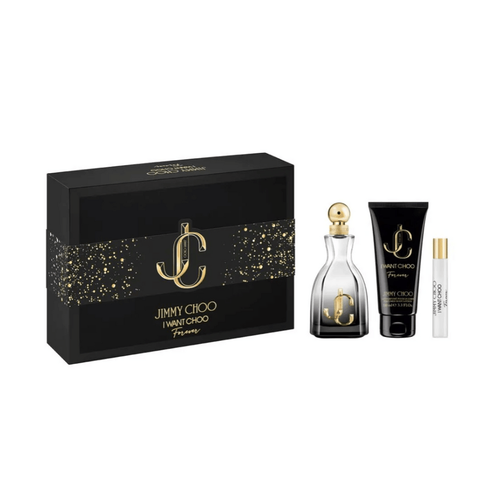 Jimmy Choo I Want Choo Forever 100ml 3pc Gift Set- Lillys Pharmacy and Health Store