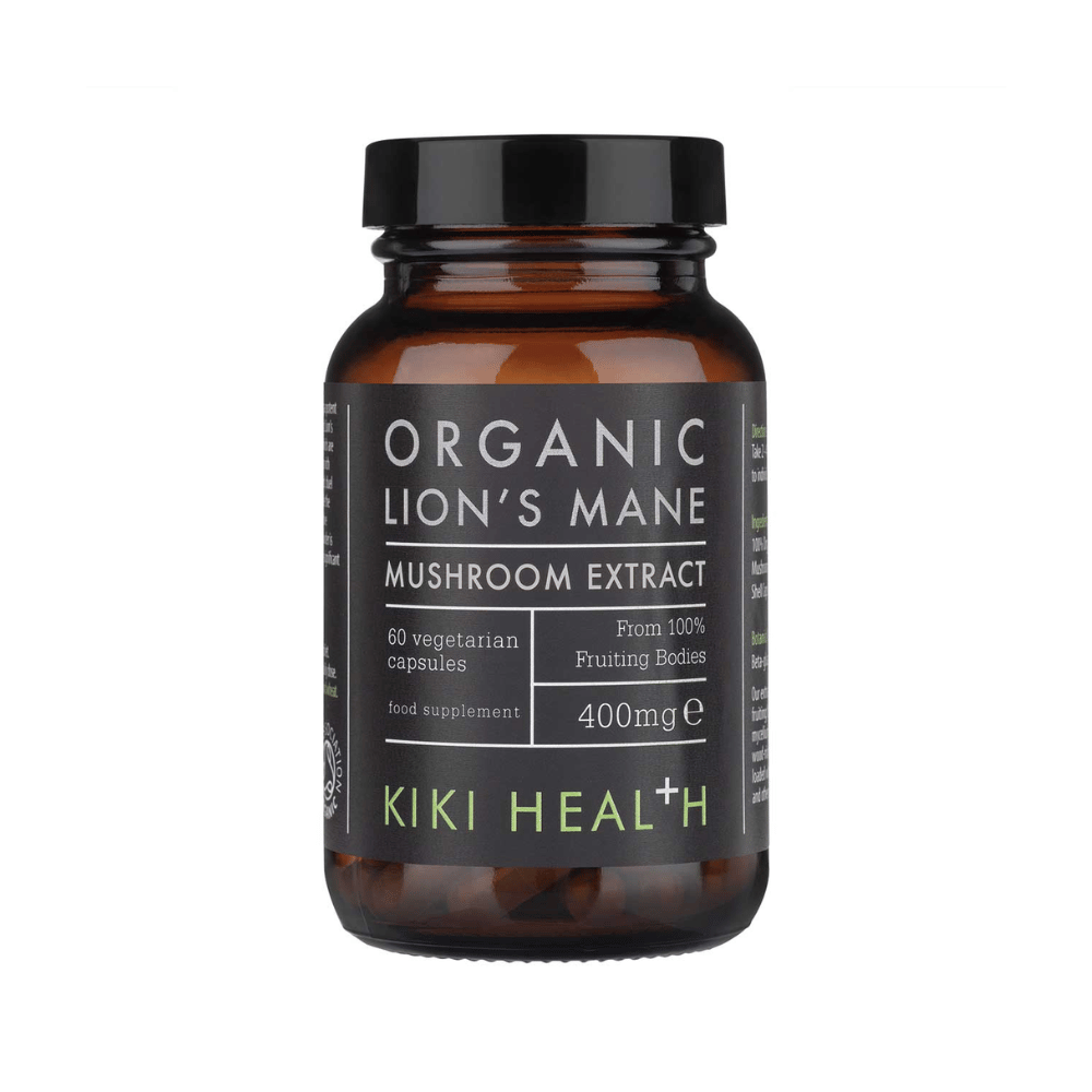 KIKI Mushroom Capsules Lion's Mane Mushroom Extract 60Caps- Lillys Pharmacy and Health Store