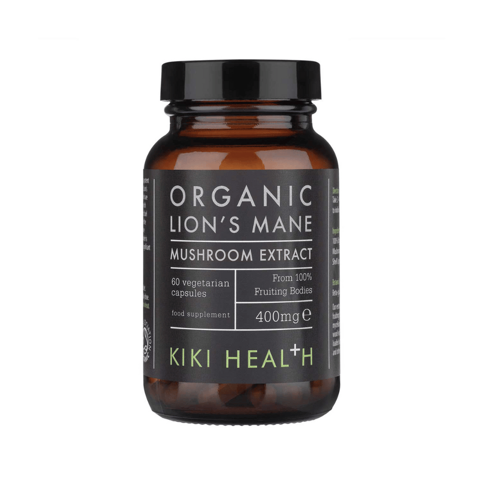 KIKI Mushroom Capsules Lion's Mane Mushroom Extract 60Caps- Lillys Pharmacy and Health Store