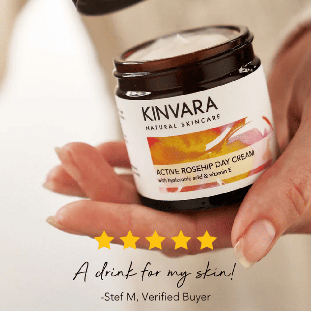 Kinvara Skincare Active Rosehip Day Cream 60ml- Lillys Pharmacy and Health Store