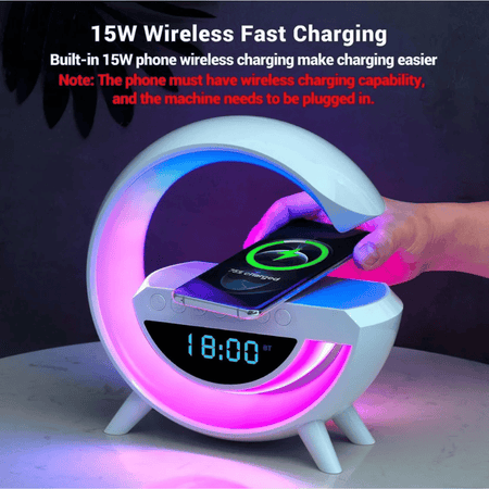 LED Wireless Charging Speaker BT3401- Lillys Pharmacy and Health Store