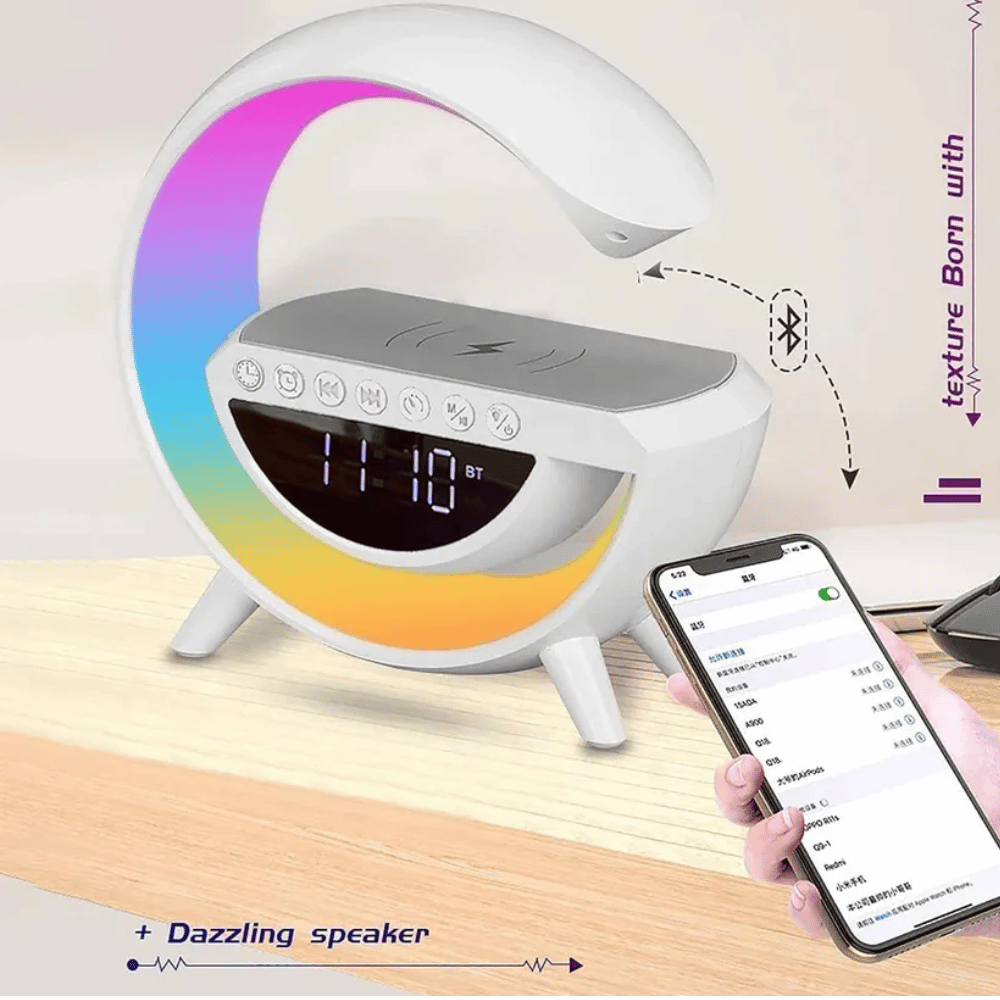 LED Wireless Charging Speaker BT3401- Lillys Pharmacy and Health Store