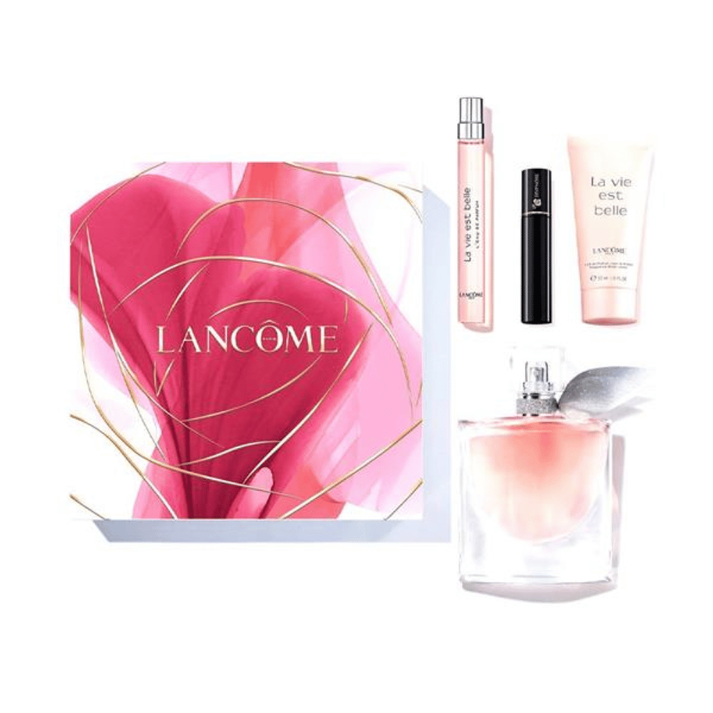 Lancome La Vie Est Belle 50ml 4pc Gift Set- Lillys Pharmacy and Health Store