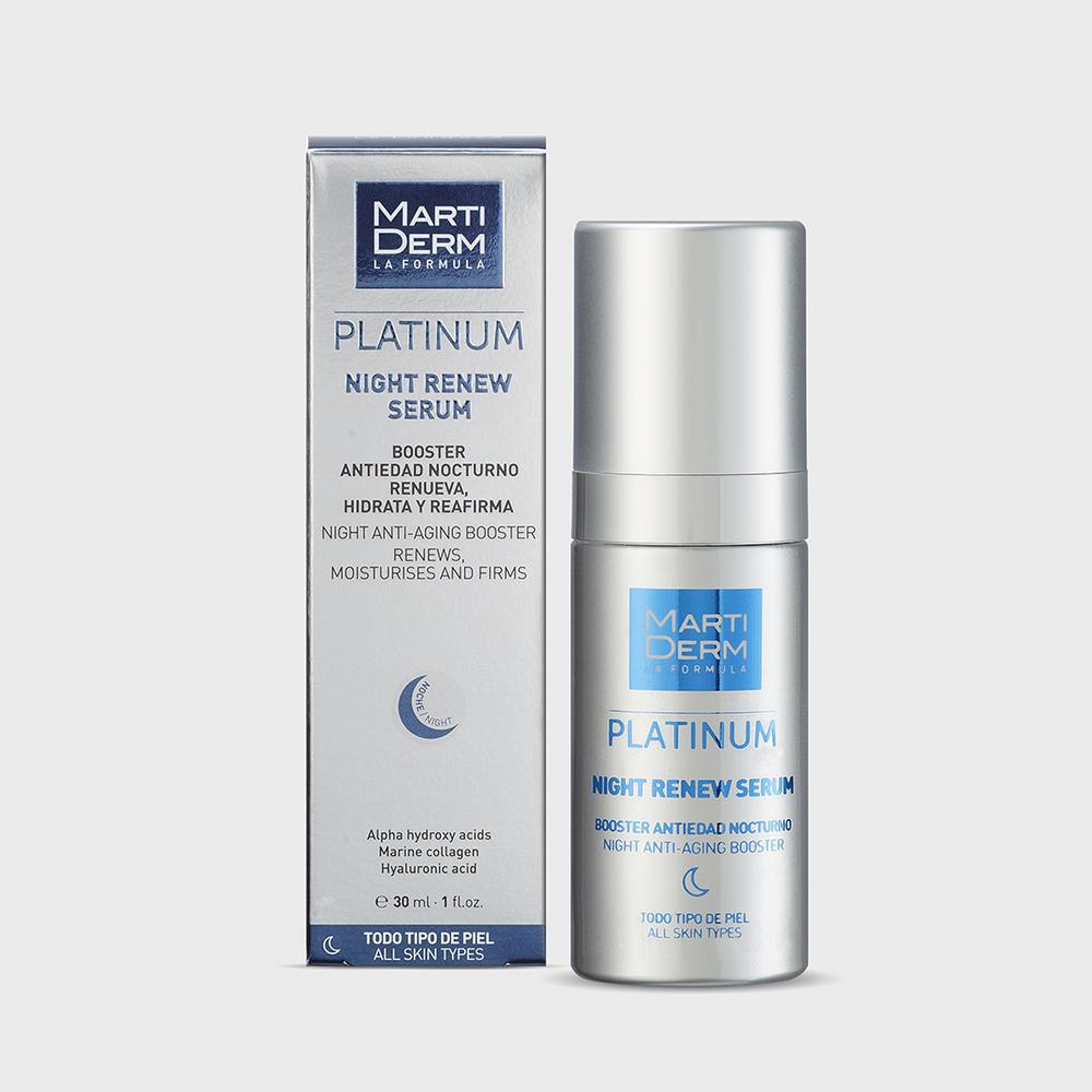 Martiderm Platinum Night Renew Serum 30ml- Lillys Pharmacy and Health Store