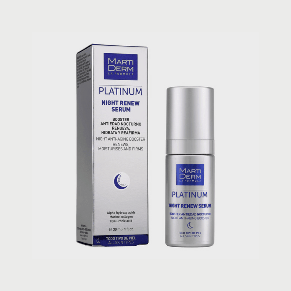 Martiderm Platinum Night Renew Serum 30ml- Lillys Pharmacy and Health Store