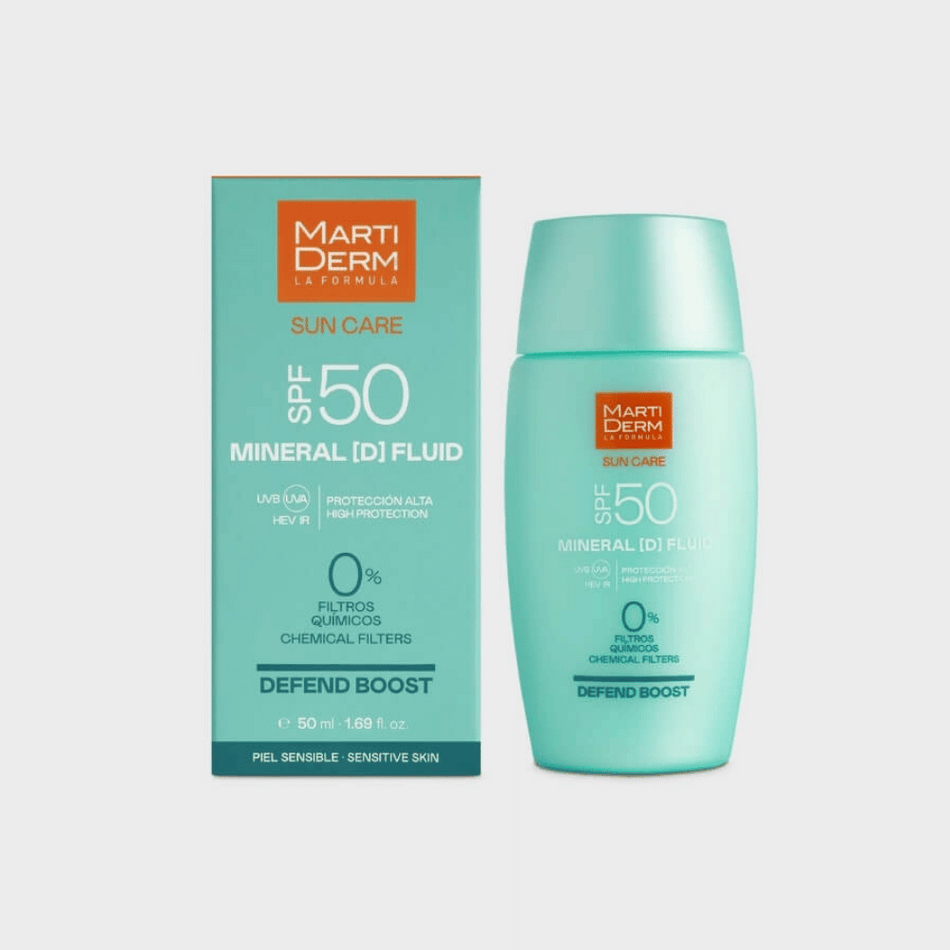 Martiderm Sun Care Mineral [D] Fluid SPF50 50ml- Lillys Pharmacy and Health Store