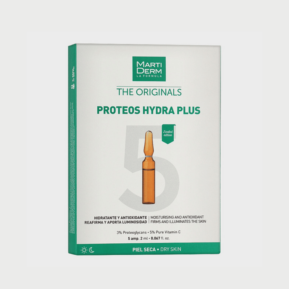 Martiderm The Originals Proteos Hydra Plus Ampoules - 5 Ampoules- Lillys Pharmacy and Health Store