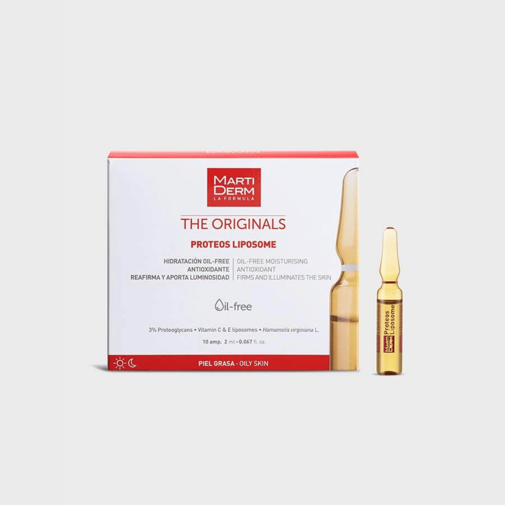 Martiderm The Originals Proteos Liposome Ampoules - 10 Ampoules- Lillys Pharmacy and Health Store