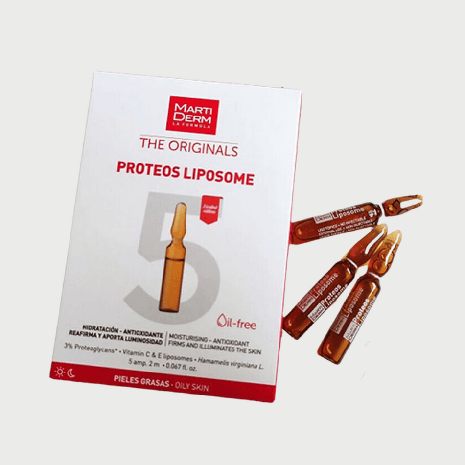 Martiderm The Originals Proteos Liposome Ampoules - 5 Ampoules- Lillys Pharmacy and Health Store