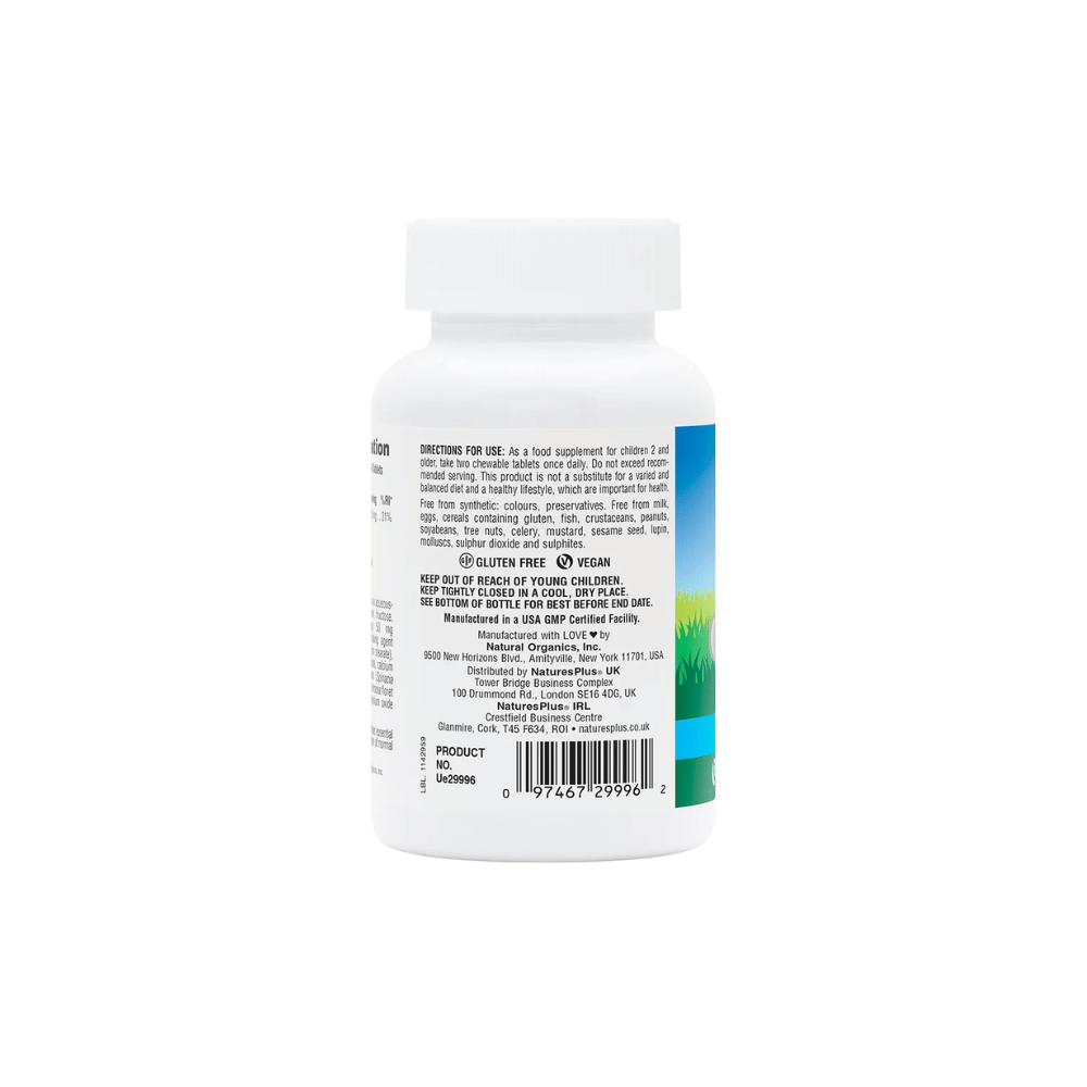 NaturesPlus Animal Parade Calcium Children's Chewables 90's- Lillys Pharmacy and Health Store