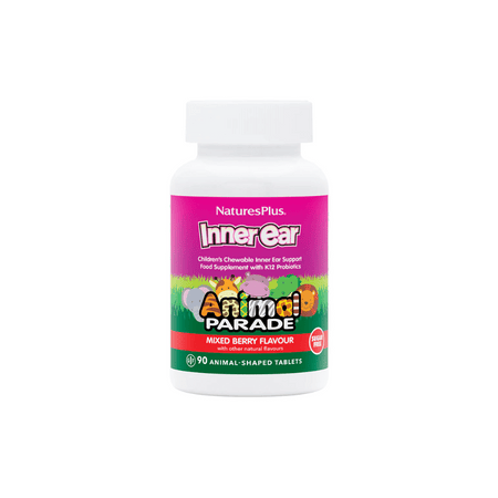 NaturesPlus Animal Parade Children's Inner Ear Support Chewables 90's- Lillys Pharmacy and Health Store