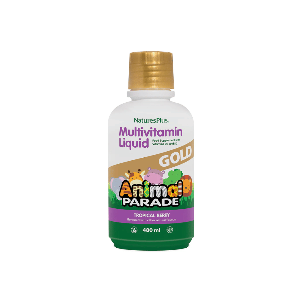 NaturesPlus Animal Parade - GOLD Liquid Multivitamin 480ml- Lillys Pharmacy and Health Store