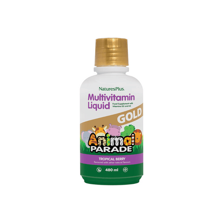 NaturesPlus Animal Parade - GOLD Liquid Multivitamin 480ml- Lillys Pharmacy and Health Store