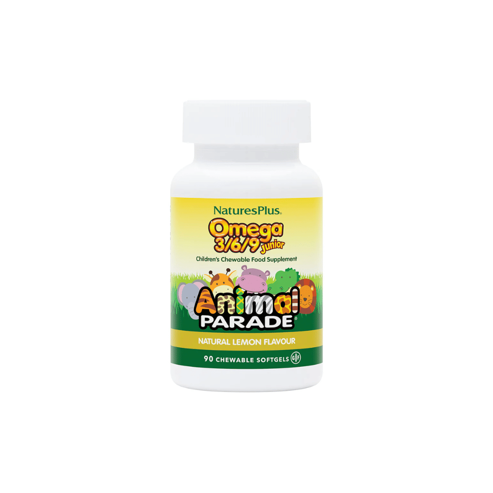 NaturesPlus Animal Parade Omega 3/6/9 Junior Softgels 90's- Lillys Pharmacy and Health Store