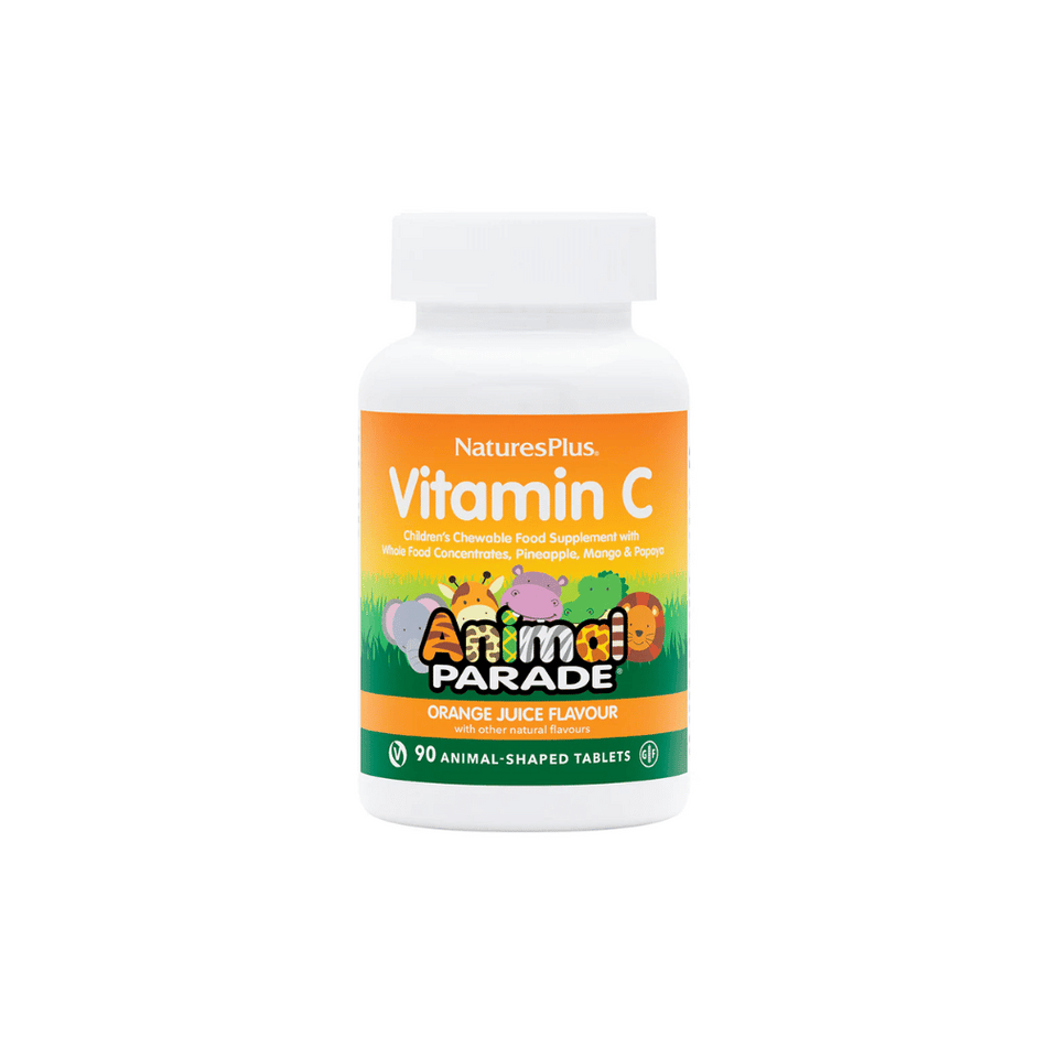 NaturesPlus Animal Parade Vitamin C Children's Chewables 90's- Lillys Pharmacy and Health Store