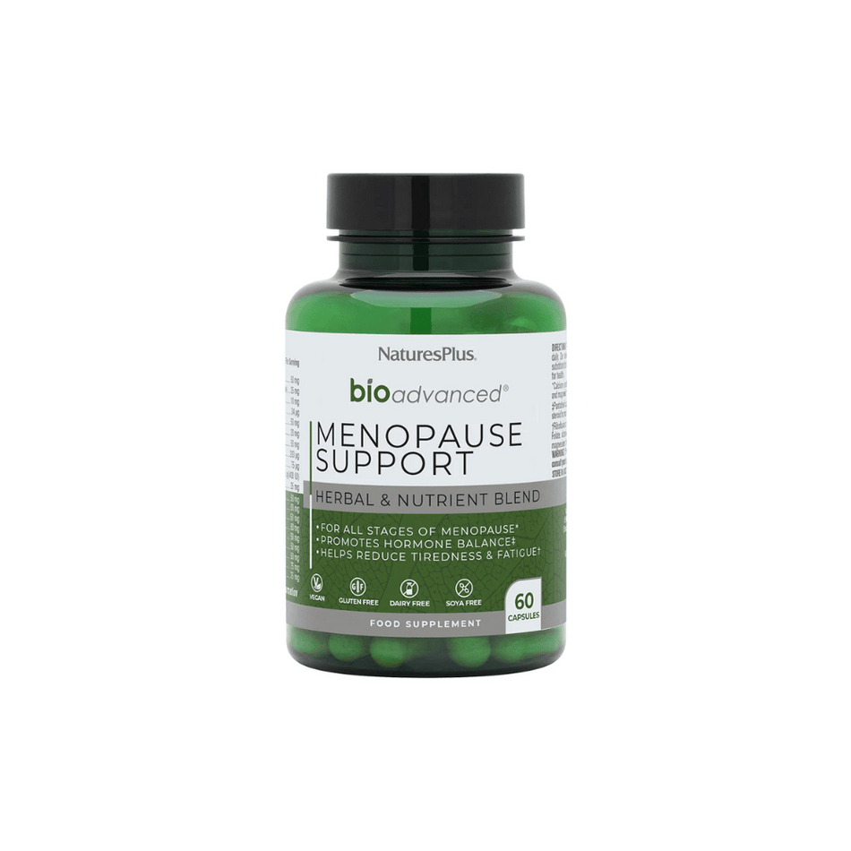 NaturesPlus BioAdvanced Menopause Support Capsules 60's- Lillys Pharmacy and Health Store