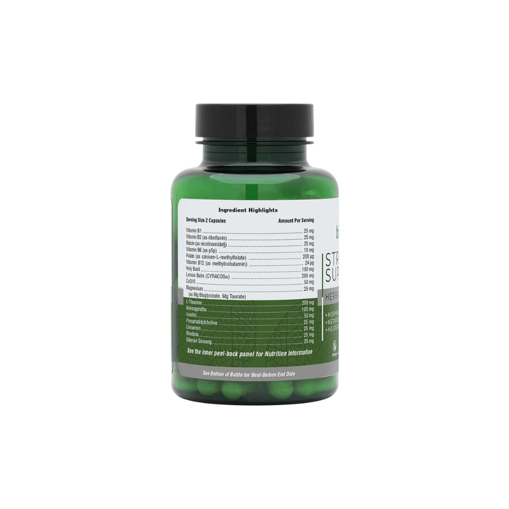 NaturesPlus BioAdvanced Stress Support Capsules 60's- Lillys Pharmacy and Health Store