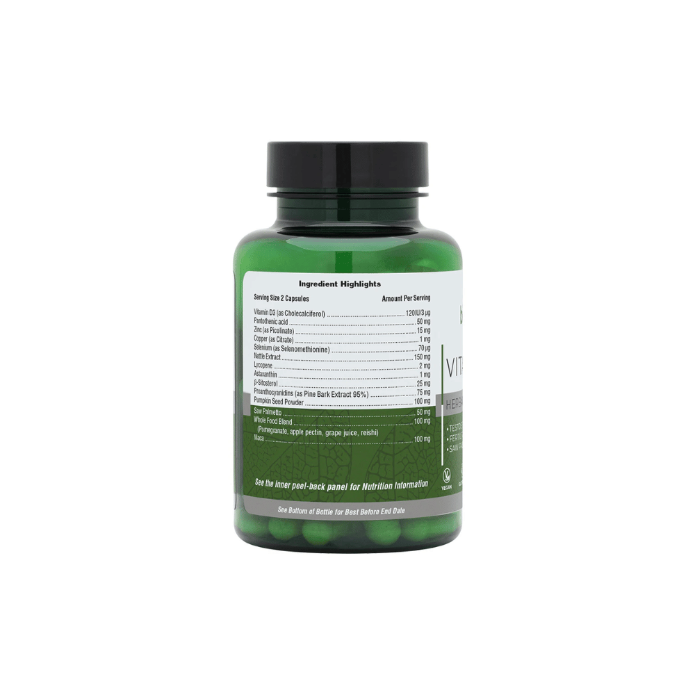 NaturesPlus BioAdvanced Vital Man Capsules 60's- Lillys Pharmacy and Health Store