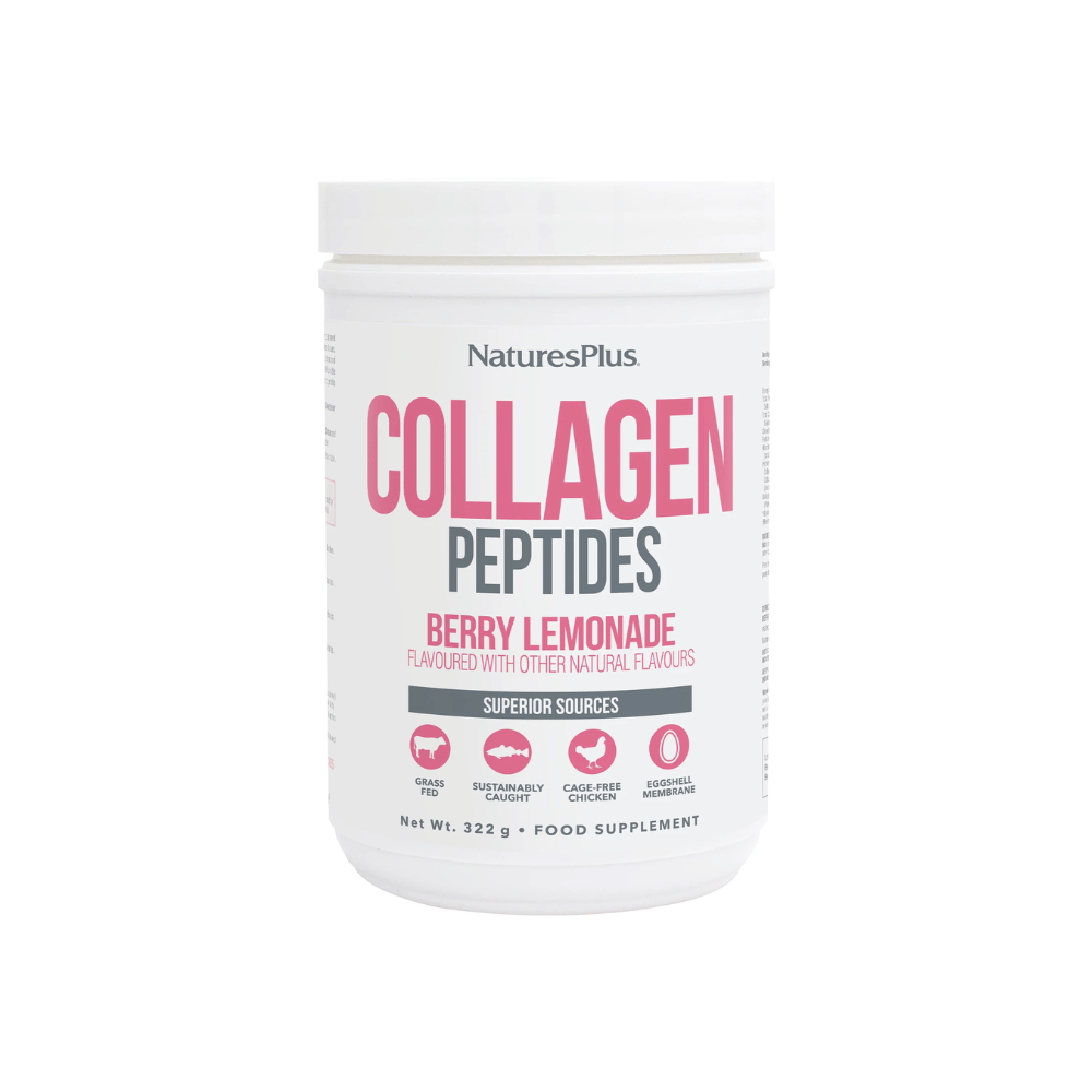 NaturesPlus Collagen Peptides Berry Lemonade 322g- Lillys Pharmacy and Health Store