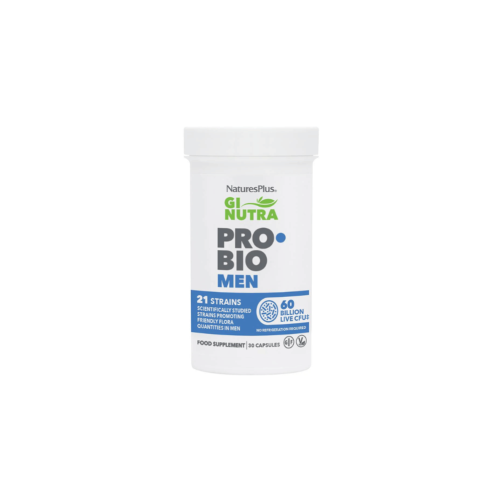 NaturesPlus GI NUTRA® Probiotic Men 30's- Lillys Pharmacy and Health Store