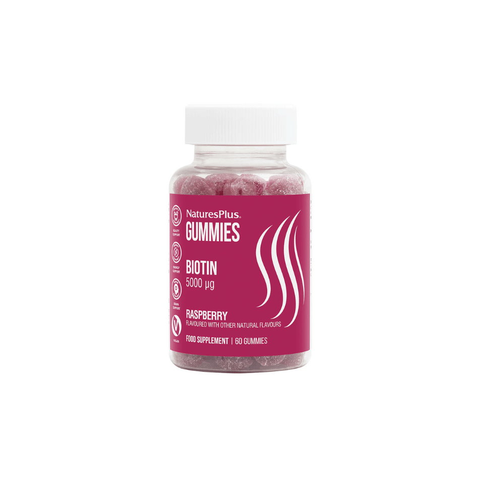 NaturesPlus Gummies Biotin 60's- Lillys Pharmacy and Health Store