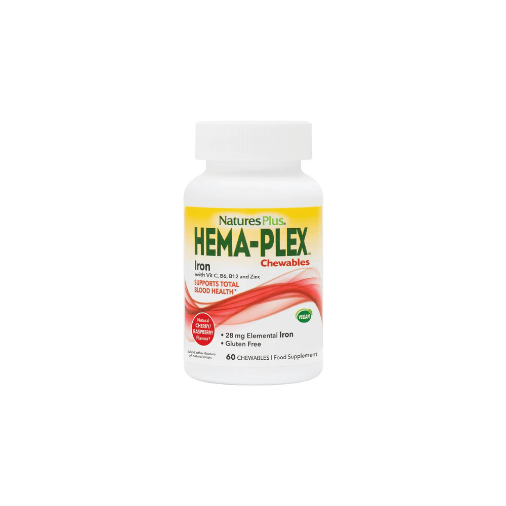 NaturesPlus HEMA-PLEX® Iron Chewables 60's- Lillys Pharmacy and Health Store