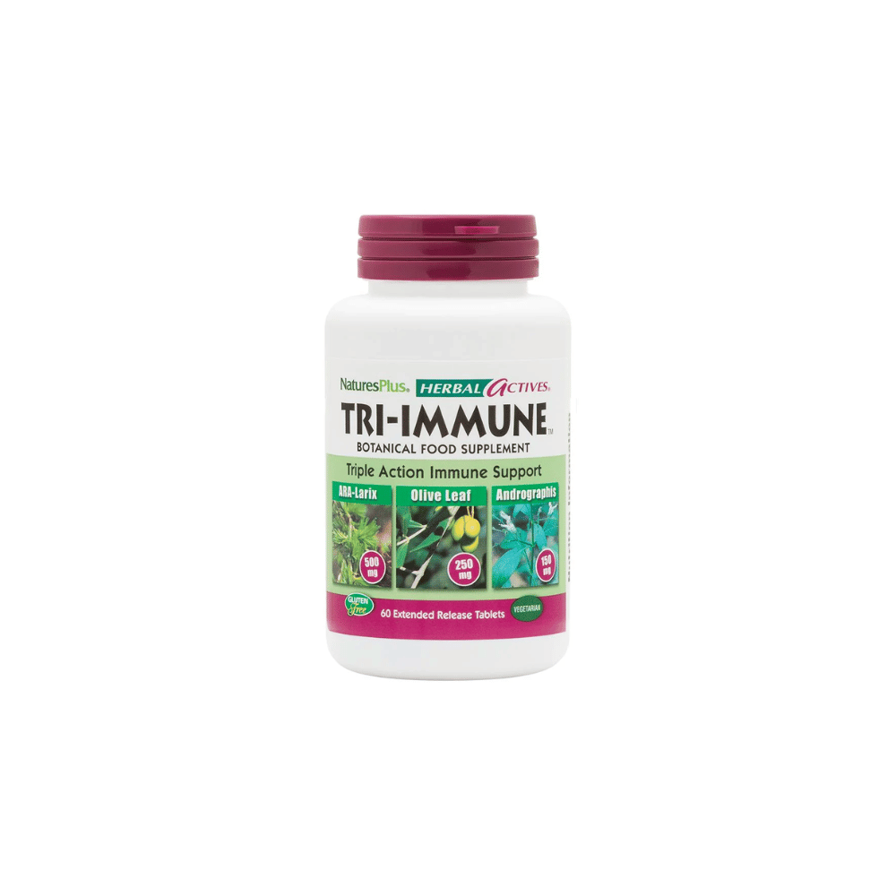 NaturesPlus Herbal Actives Tri-Immune Extended Release Tablets 60's- Lillys Pharmacy and Health Store