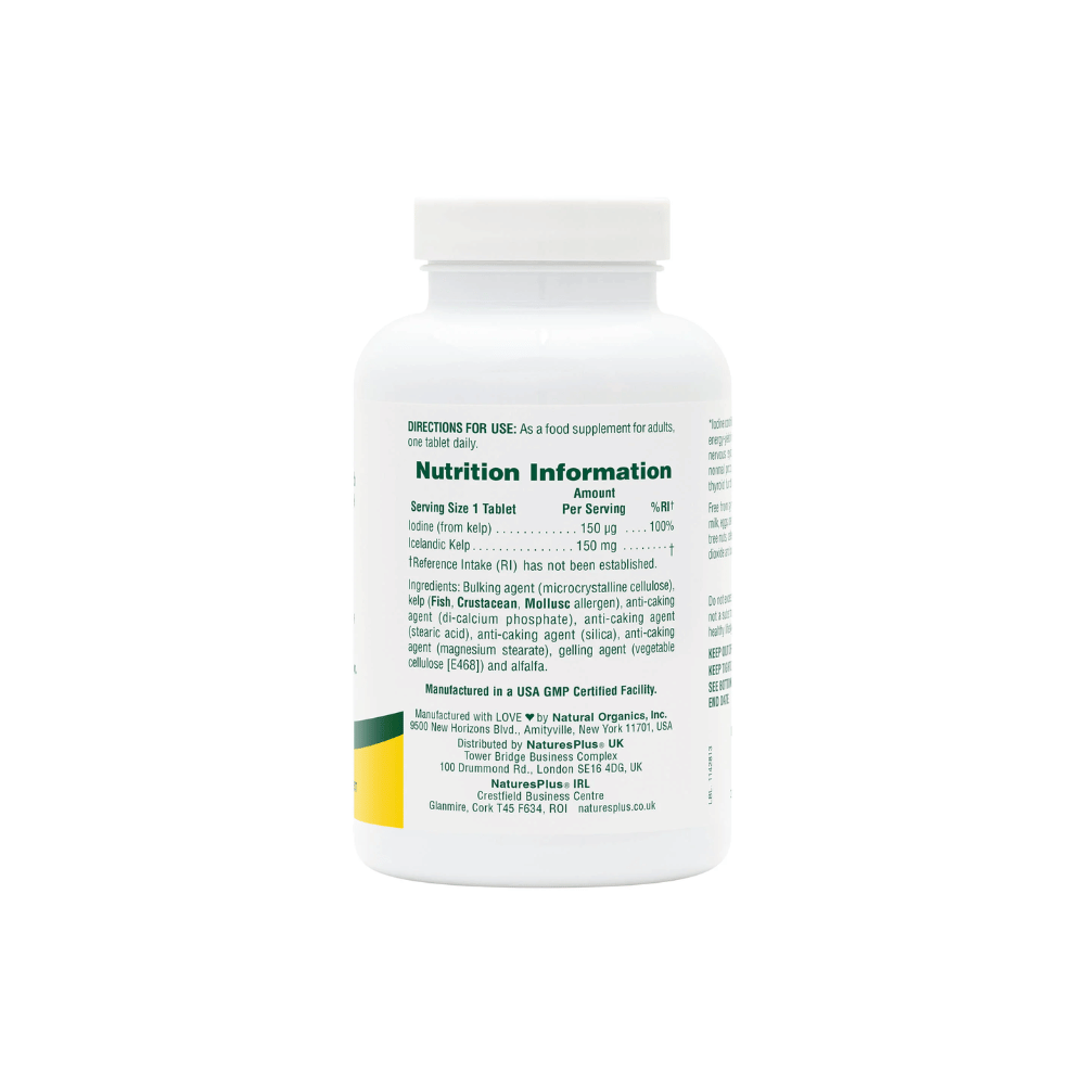 NaturesPlus Icelandic Kelp Tablets 300's- Lillys Pharmacy and Health Store