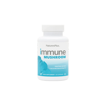 NaturesPlus Immune Mushroom Capsules 60's- Lillys Pharmacy and Health Store