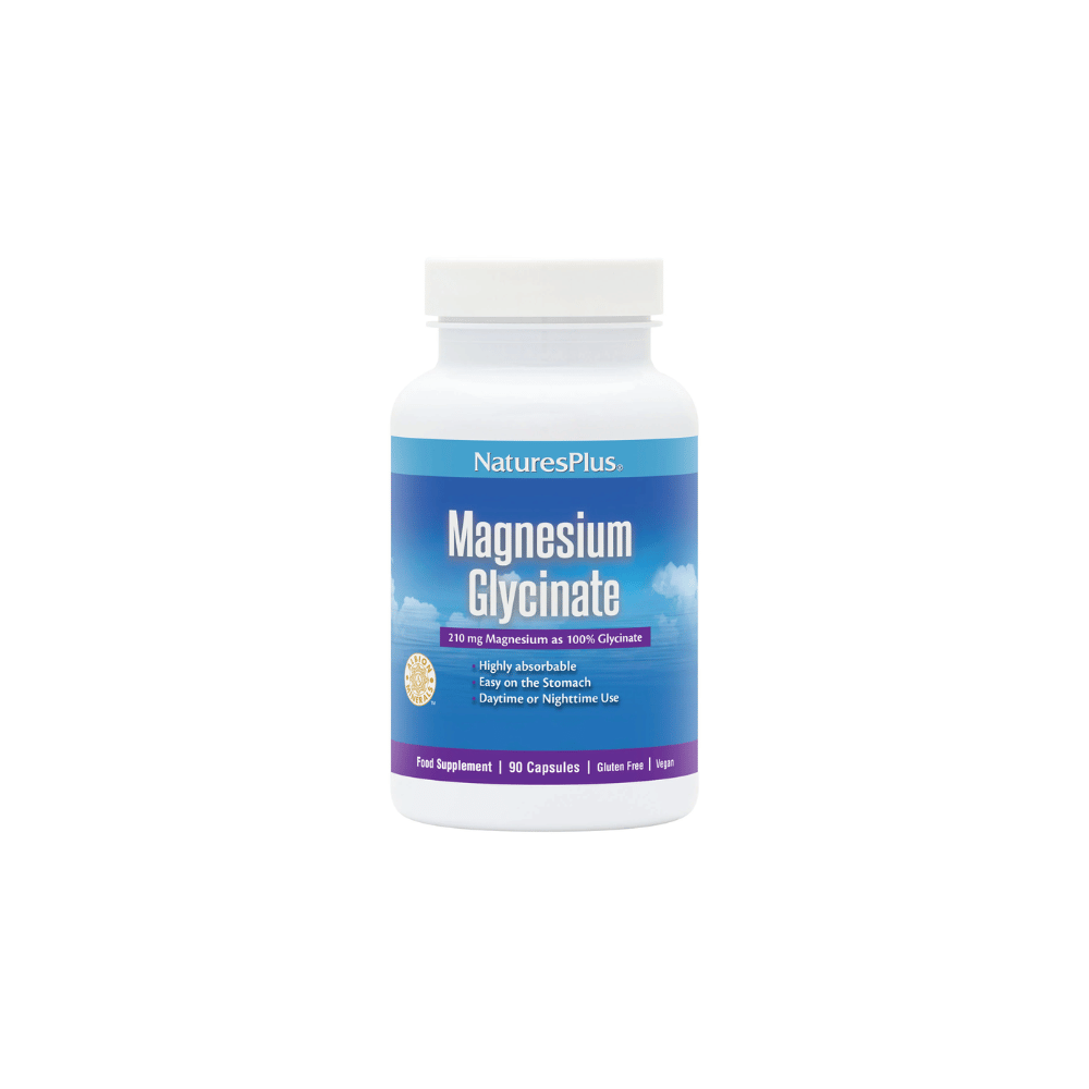 NaturesPlus Magnesium Glycinate Capsules 90's- Lillys Pharmacy and Health Store