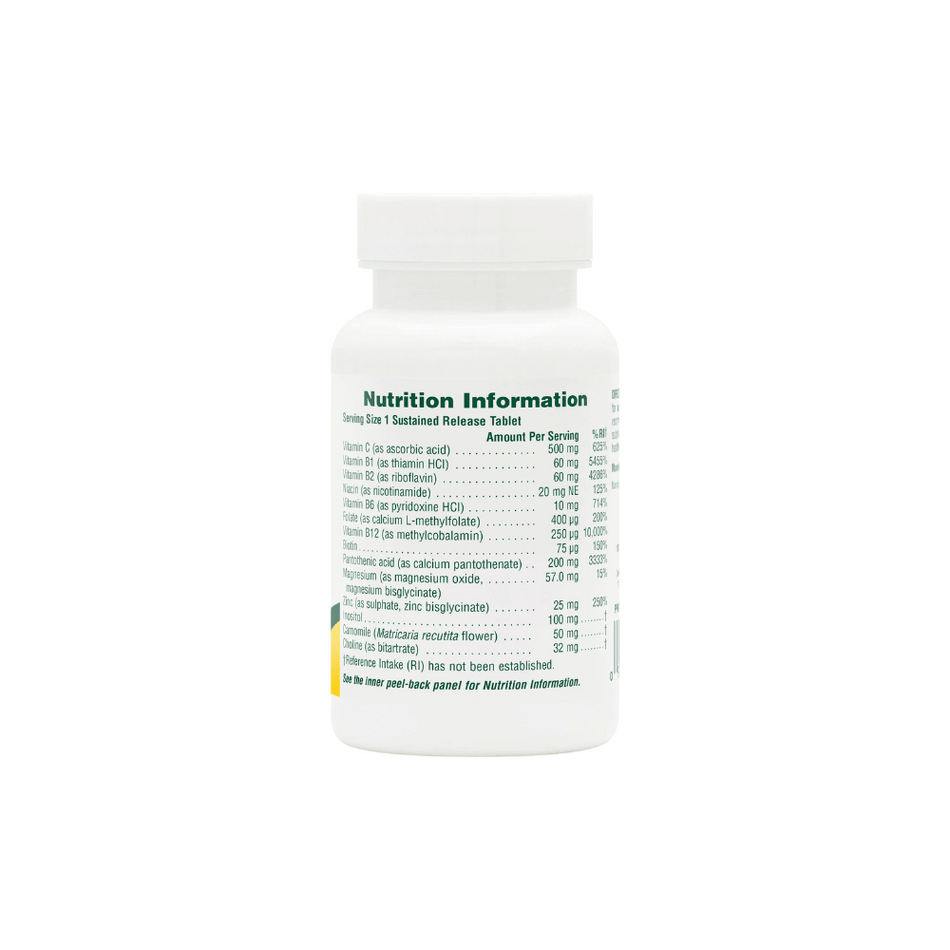 NaturesPlus Mega-Stress Complex Sustained Release Tablets 30's- Lillys Pharmacy and Health Store