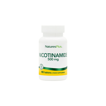 NaturesPlus Niacinamide 500 mg Tablets 90's- Lillys Pharmacy and Health Store