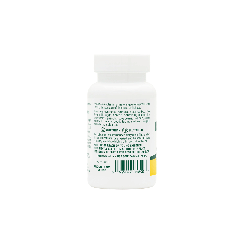 NaturesPlus Niacinamide 500 mg Tablets 90's- Lillys Pharmacy and Health Store