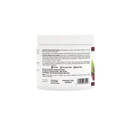 NaturesPlus Organic Beet Powder 240g- Lillys Pharmacy and Health Store