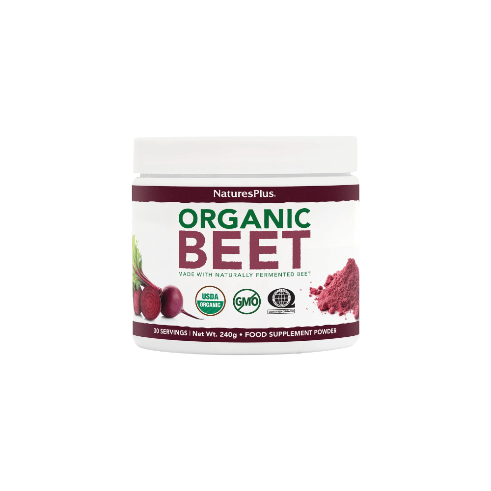 NaturesPlus Organic Beet Powder 240g- Lillys Pharmacy and Health Store