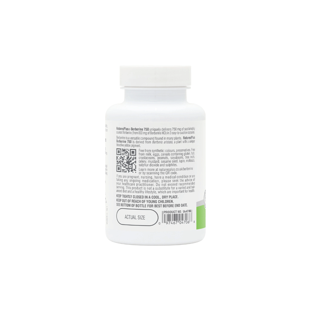 NaturesPlus PRO Berberine 750 mg - 60's- Lillys Pharmacy and Health Store