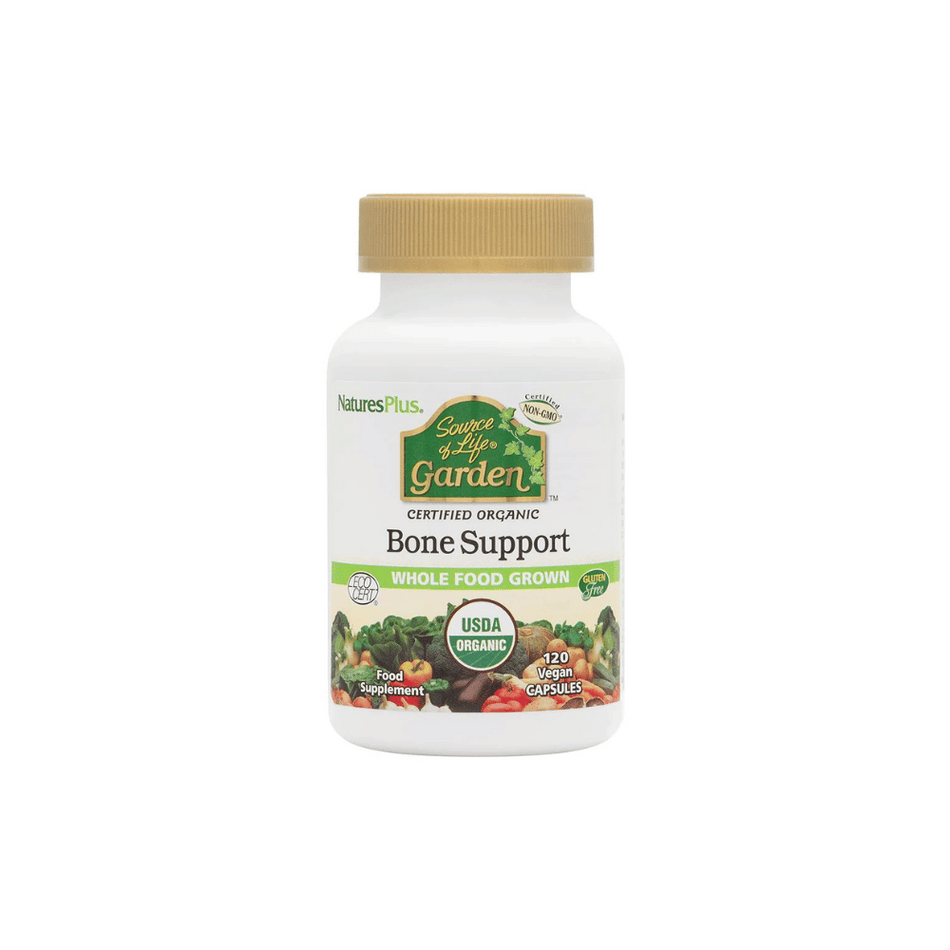 NaturesPlus Source of Life Garden Bone Support 120 Capsules- Lillys Pharmacy and Health Store