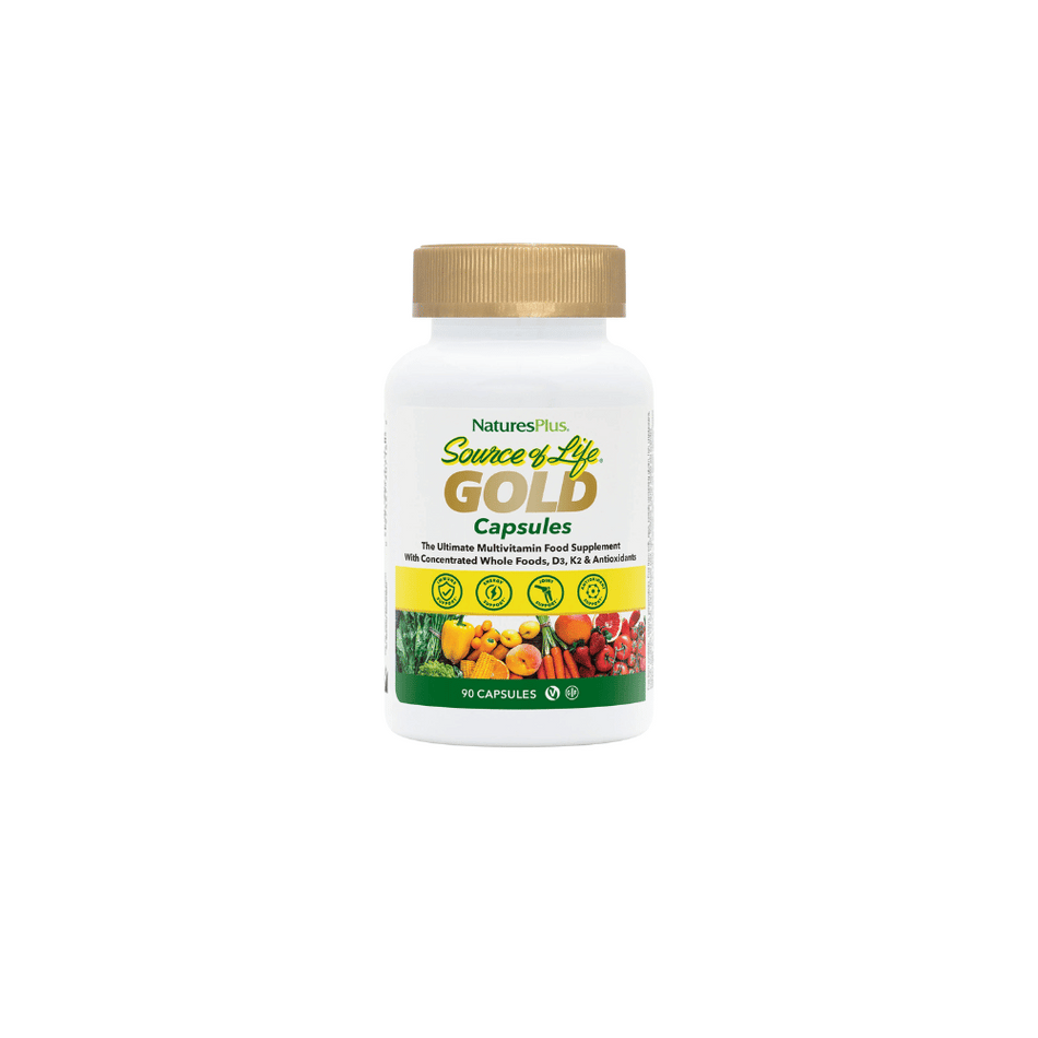 NaturesPlus Source of Life® GOLD Multivitamin Capsules 90's- Lillys Pharmacy and Health Store